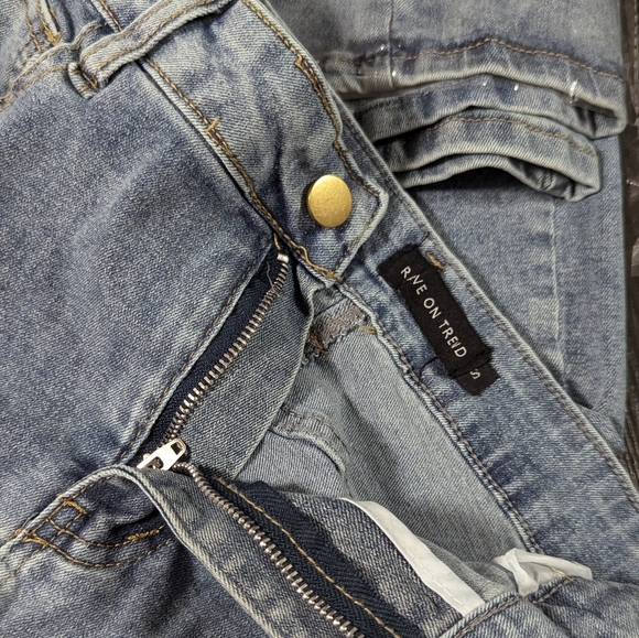 NWT Rave On Trend Maxi Denim Skirt - Picture 4 of 5